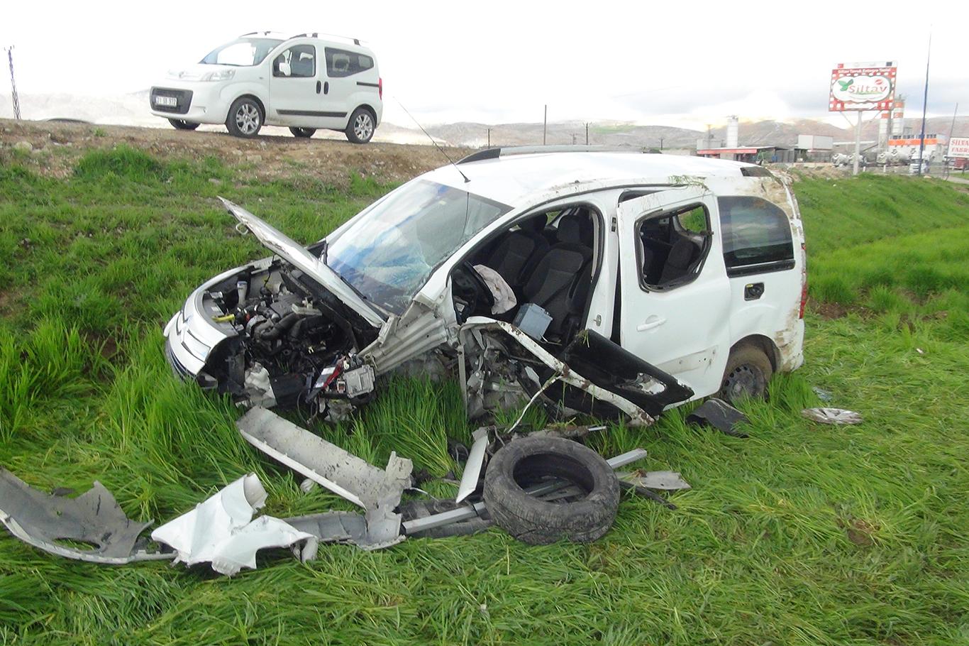Diyarbakır’da trafik kazası: 4 yaralı